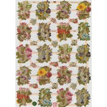 A5, scarti con le figure con i fiori