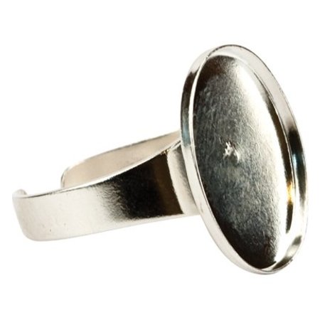 Schmuck Gestalten / Jewellery art Anel com a tomada de jóias, prata, 14x19mm