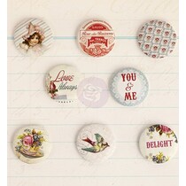 8 boutons nostalgiques