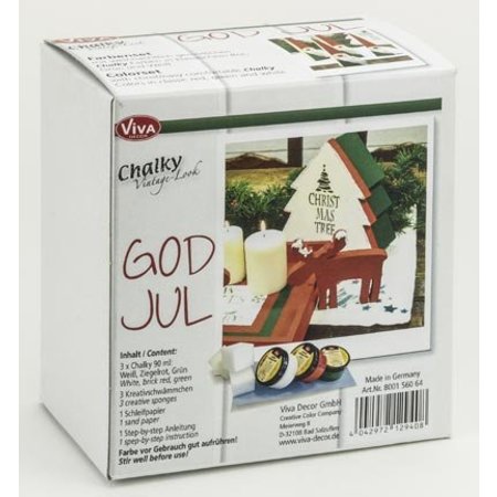 BASTELSETS / CRAFT KITS: Komplettes Bastelset für Weihnachtsdekoration