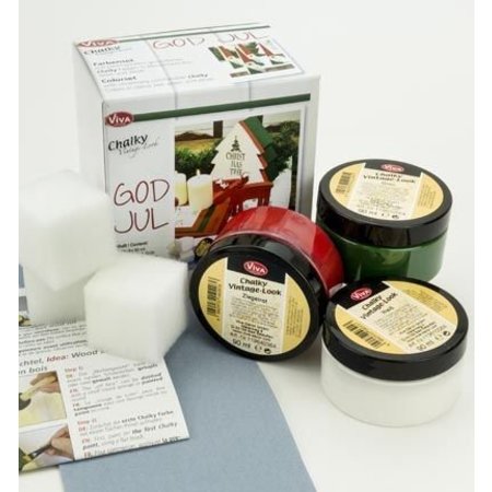 BASTELSETS / CRAFT KITS: Komplettes Bastelset für Weihnachtsdekoration