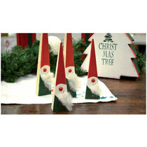 Komplettes Bastelset für Weihnachtsdekoration