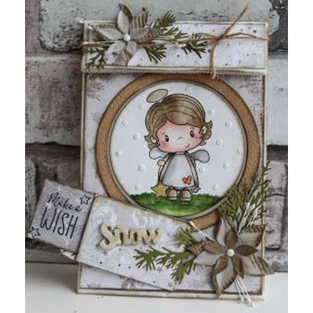 CUTIES Poinçonnage et gaufrage modèle: Mini Enveloppe