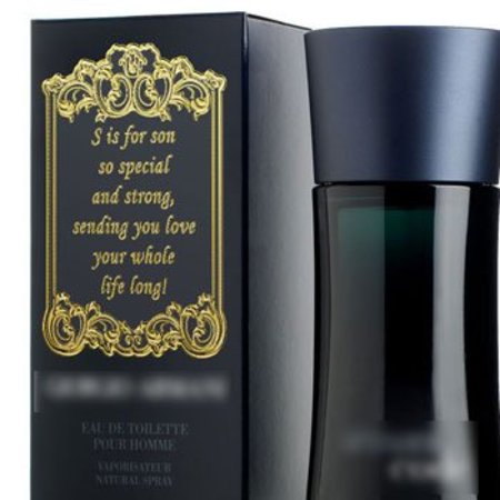 Sticker Decoratief frame met de tekst in het Engels