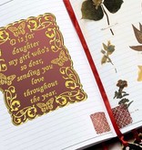 Sticker Marco decorativo con el texto en Inglés