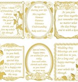 Sticker Marco decorativo con poemas en Inglés