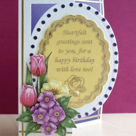 Sticker Zierrahmen mit Gedichten in englisch