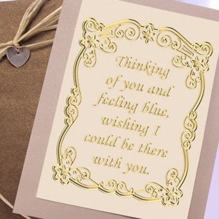 Sticker Zierrahmen mit Gedichten in englisch