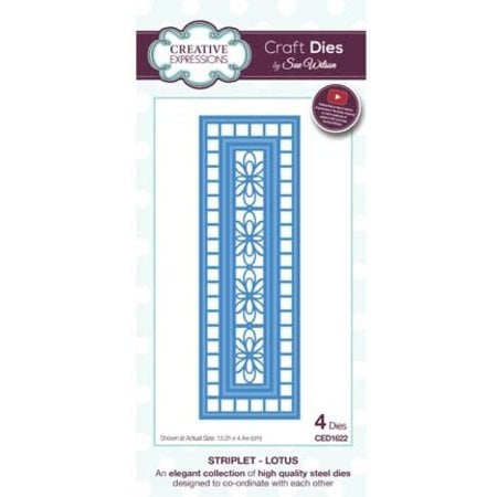 Creative Expressions Punching and embossing template: decorative frame