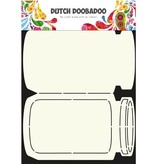 Dutch DooBaDoo A4 Schablone von Dutch Card Art