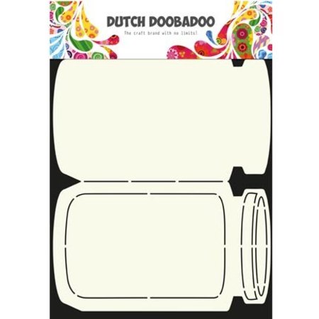 Dutch DooBaDoo A4 plantilla de la tarjeta del arte holandés