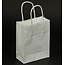 BASTELZUBEHÖR / CRAFT ACCESSORIES Paper bags, white, 5 pieces