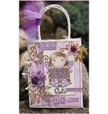 BASTELZUBEHÖR / CRAFT ACCESSORIES Papirposer, hvit, 5 stk