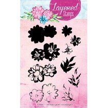 Layered stempel, A6-format