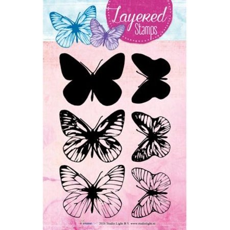 Stempel / Stamp: Transparent Layered stamp, A6 format
