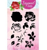 Stempel / Stamp: Transparent selo em camadas, o formato A6