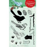 Stempel / Stamp: Transparent timbre Layered, le format A5, grand