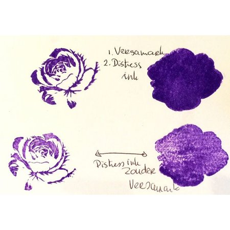 Stempel / Stamp: Transparent selo em camadas, o formato A6