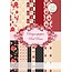 DESIGNER BLÖCKE  / DESIGNER PAPER Designerpapierset Red Roses