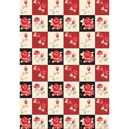 DESIGNER BLÖCKE  / DESIGNER PAPER Designerpapierset Red Roses