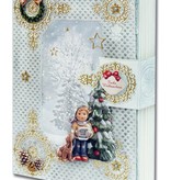 BASTELSETS / CRAFT KITS: 2 Geschenkbücher mit M.I. Hummel, Format 16 x 24 x 4 cm