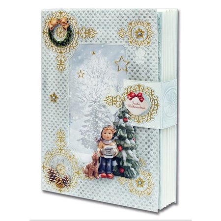 BASTELSETS / CRAFT KITS: 2 Geschenkbücher mit M.I. Hummel, Format 16 x 24 x 4 cm