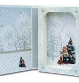 BASTELSETS / CRAFT KITS: 2 Geschenkbücher mit M.I. Hummel, Format 16 x 24 x 4 cm