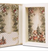 BASTELSETS / CRAFT KITS: 2 Geschenkbücher mit M.I. Hummel, Format 16 x 24 x 4 cm