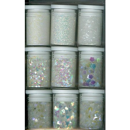 BASTELZUBEHÖR / CRAFT ACCESSORIES Set glitter