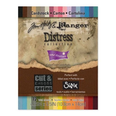 DESIGNER BLÖCKE  / DESIGNER PAPER Tim Holtz, Ranger, Distress Collection