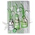 Joy!Crafts und JM Creation Joy artisanat, fleurs 3pcs / 44x79 / 40x69 / 49x93mm