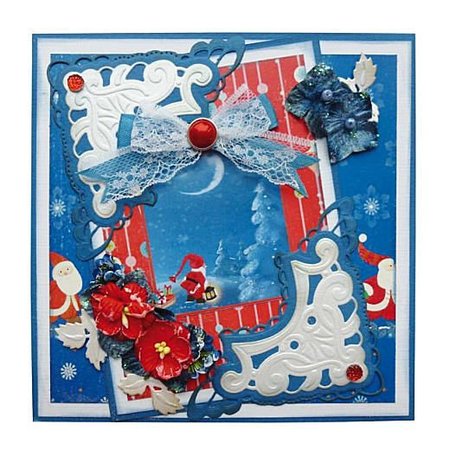 BASTELZUBEHÖR / CRAFT ACCESSORIES Desgnerblock, A5, Jingle Bells