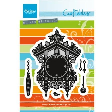 Marianne Design Punching and embossing template: Cuckoo clock