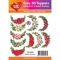 10 pretty 3D Chipboard motives! Individually packed in a small bag