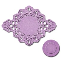 Perfuração e molde de estampagem: Frame decorativo