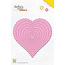 Nellie snellen Punching and embossing templates: Multi Frame Heart