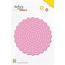 Nellie snellen Ponsen en embossing sjablonen: multi-frame van gekruld round