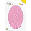 Nellie snellen gekruld Multi Frame Oval: ponsen en embossingstencils