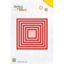 Punzonado y estampado en relieve plantillas: cuadriláteros Marco multi