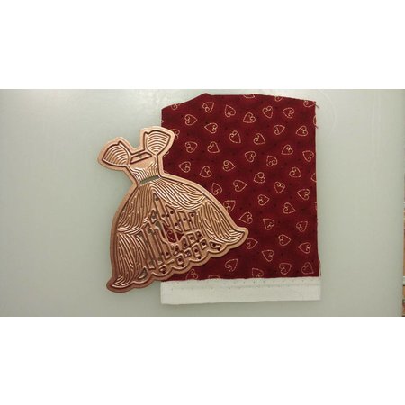 Spellbinders und Rayher Ponsen jig, "Inspire Caged" 7,2 x 7,3 cm