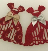 Spellbinders und Rayher Ponsen jig, "Inspire Caged" 7,2 x 7,3 cm