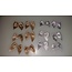 Embellishments / Verzierungen Mini loops, 12 stuks