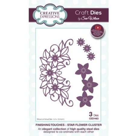 Creative Expressions cutting dies: Blumenecke