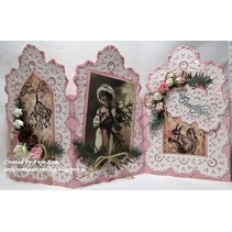 Marianne Design, stamping and embossing stencil, Tiny's Nostalgic Labels