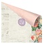 Prima Marketing und Petaloo scrapbog papir, 30,5 x 30,5 cm i bløde farver