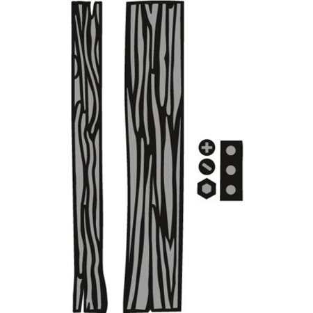 Marianne Design Stanz- und Prägeschablone: holz