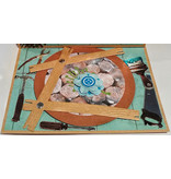 Marianne Design Ponsen en embossing sjabloon: hout
