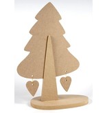 Objekten zum Dekorieren / objects for decorating 3D Weihnachtsbaum MDF