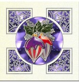 Sticker Ziersticker en relieve, bola de Navidad