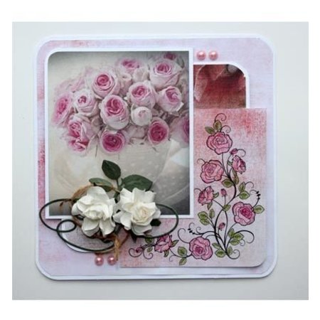 Stempel / Stamp: Transparent I timbri trasparenti: Rose